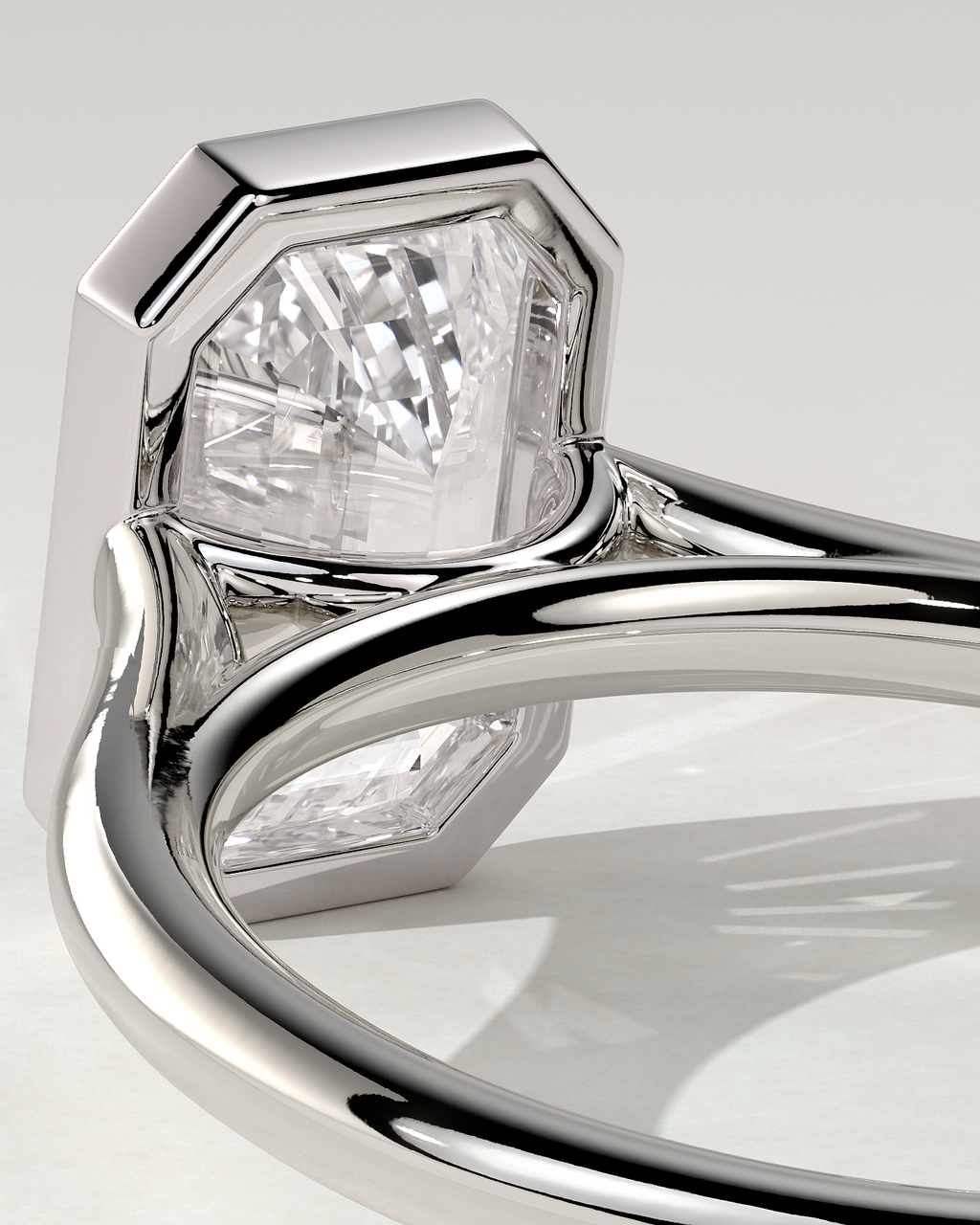 Imani Bezel Round Ring