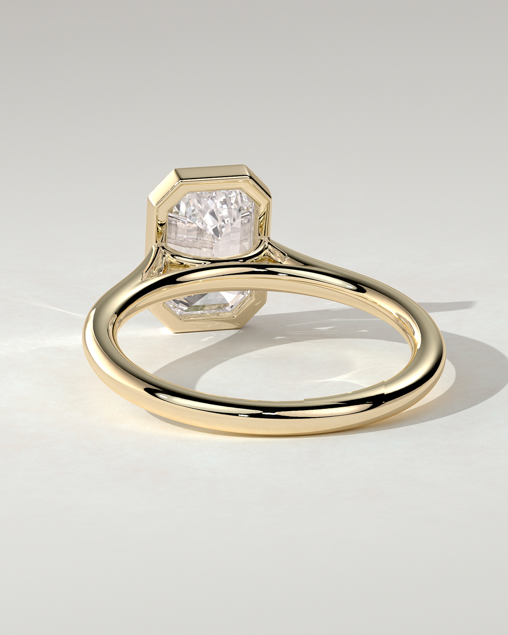 Imani Bezel Round Ring