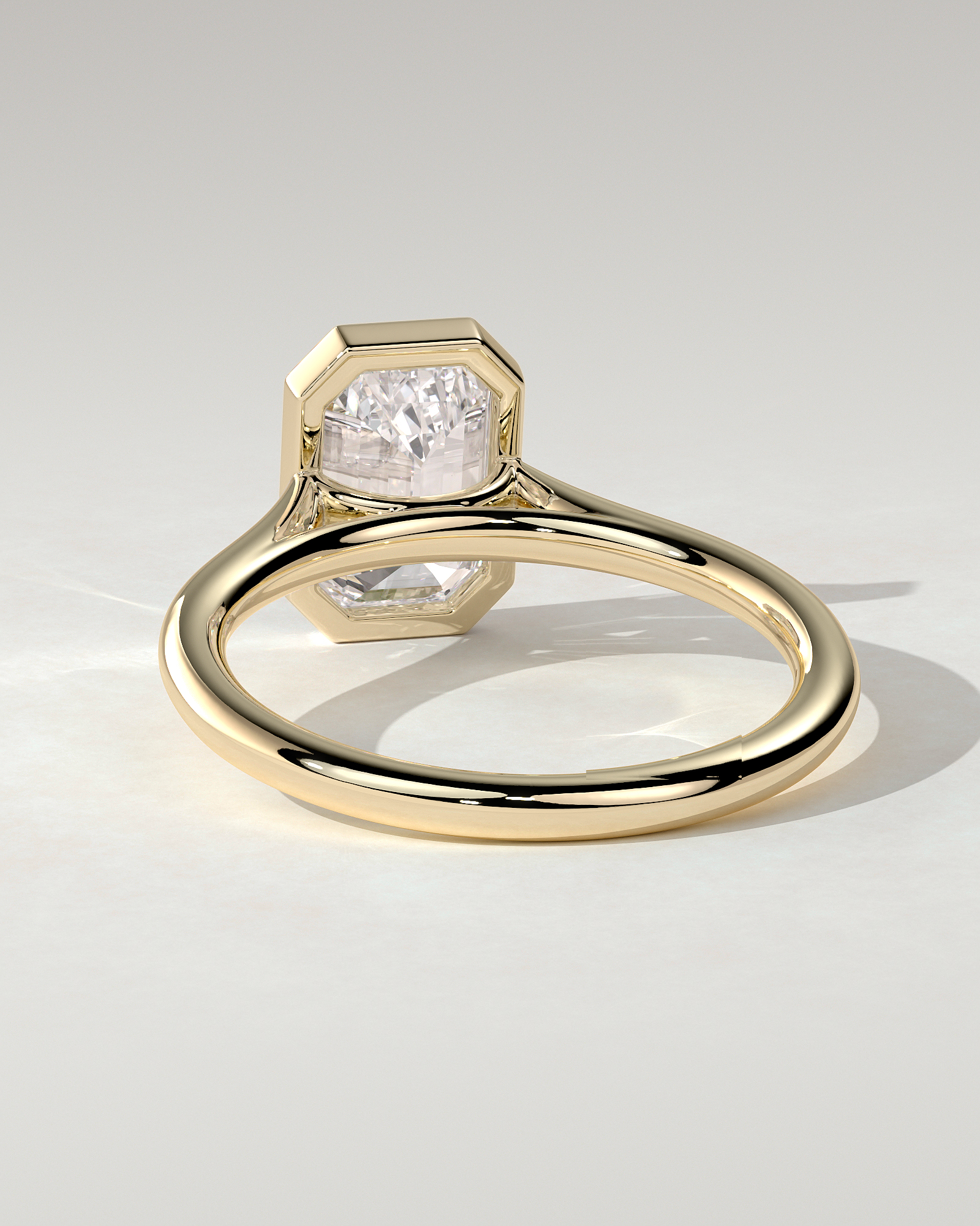 Imani Bezel Round Ring