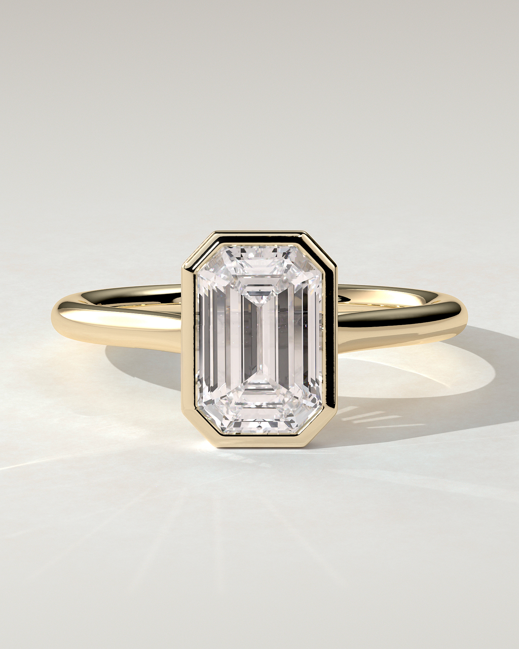 Imani Bezel Round Ring