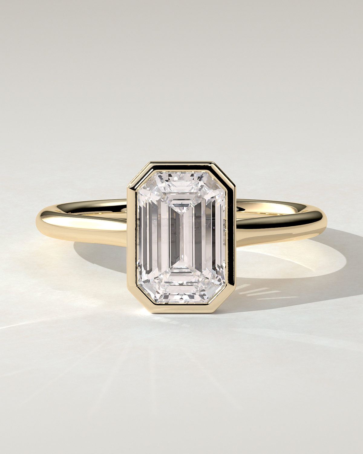 Imani Bezel Round Ring