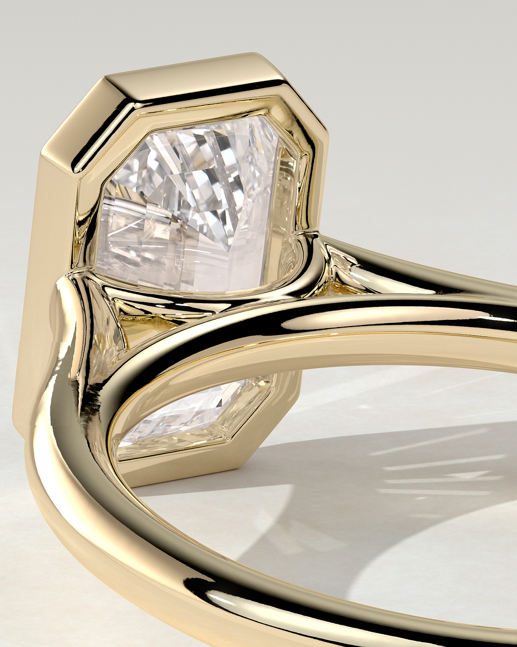 Imani Bezel Round Ring
