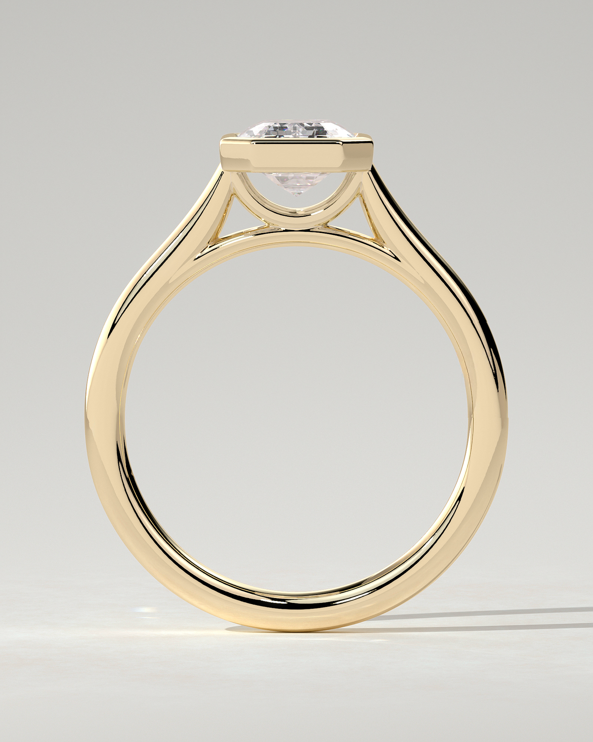 Imani Bezel Round Ring