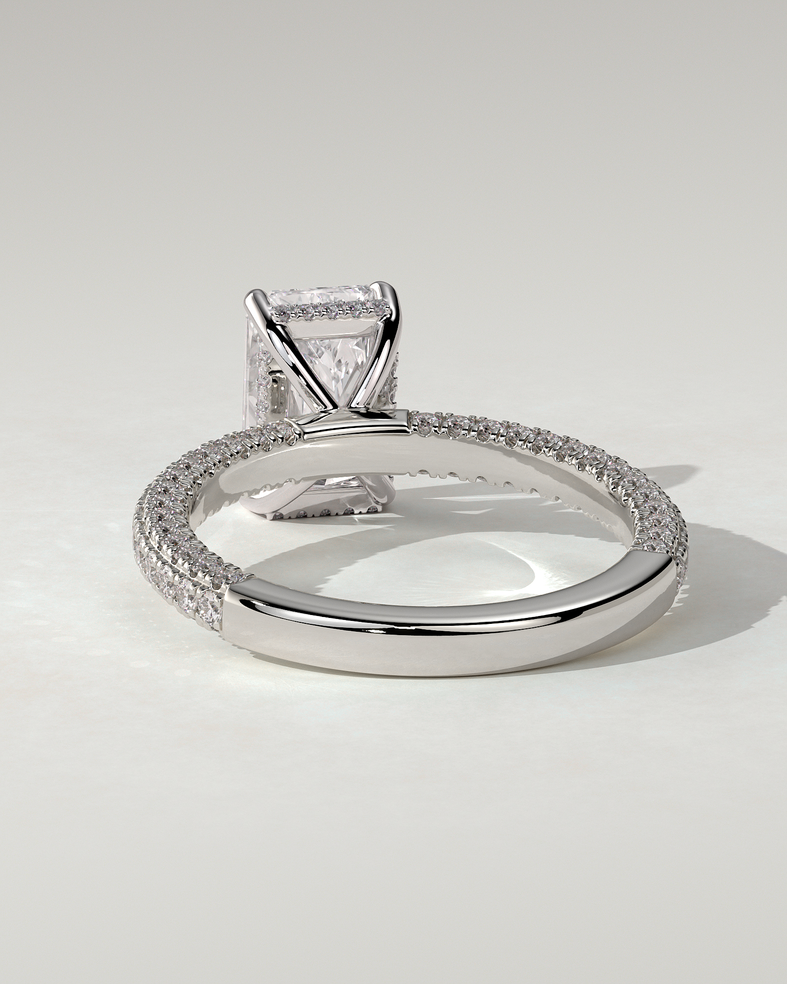 Irene Solitaire Radiant Ring