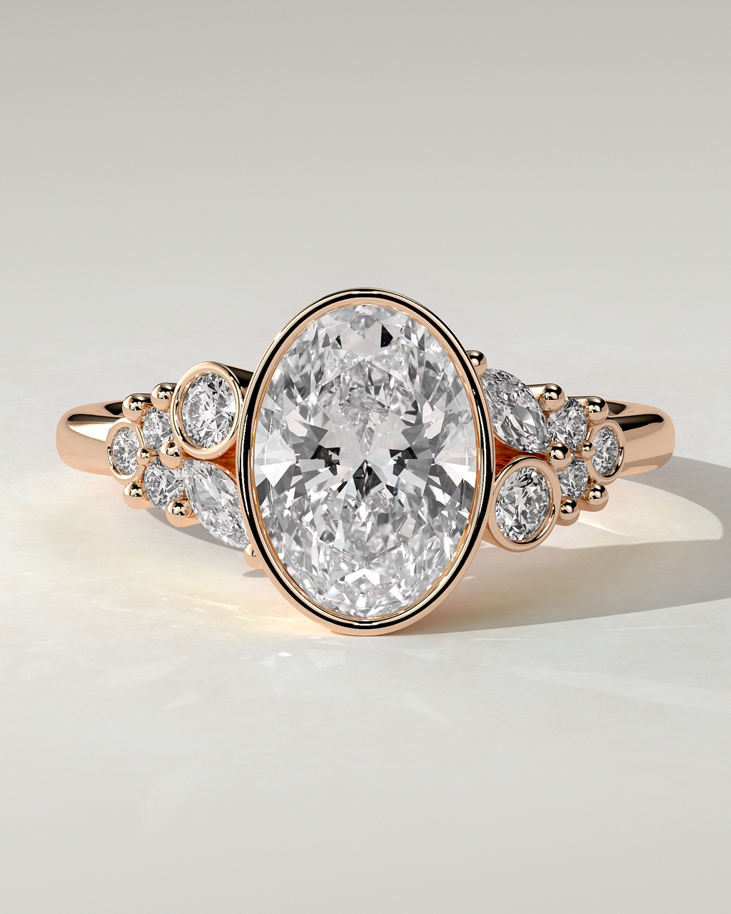 Isabella Bezel Round Ring