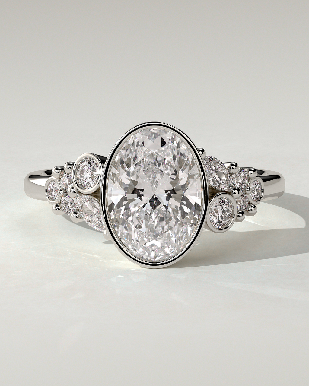 Isabella Bezel Round Ring
