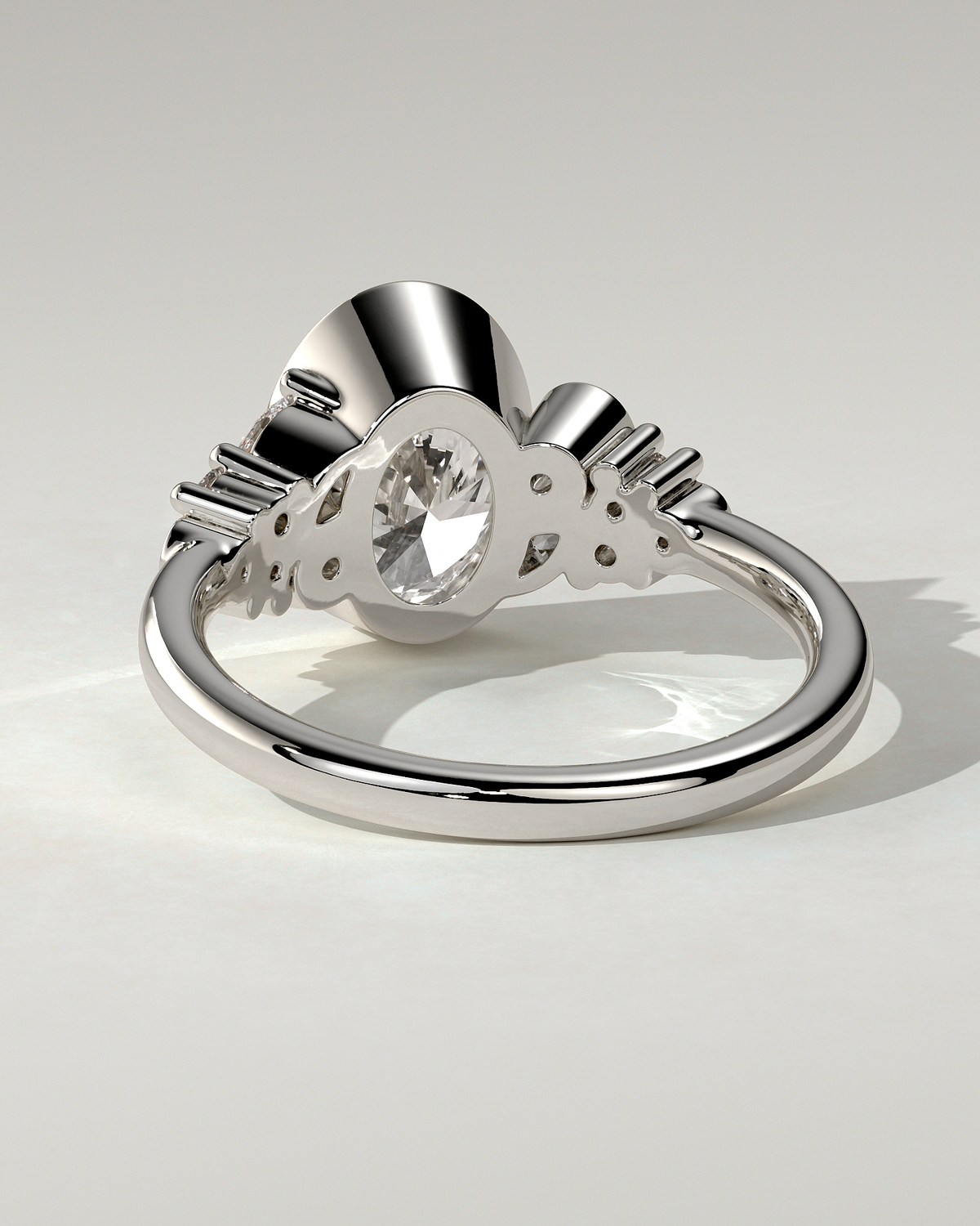 Isabella Bezel Round Ring