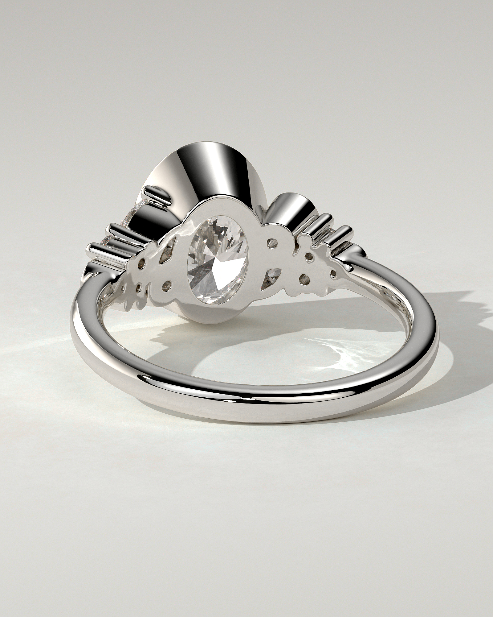 Isabella Bezel Round Ring