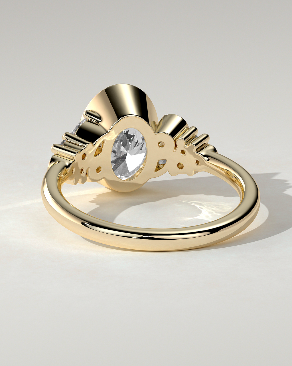 Isabella Bezel Round Ring