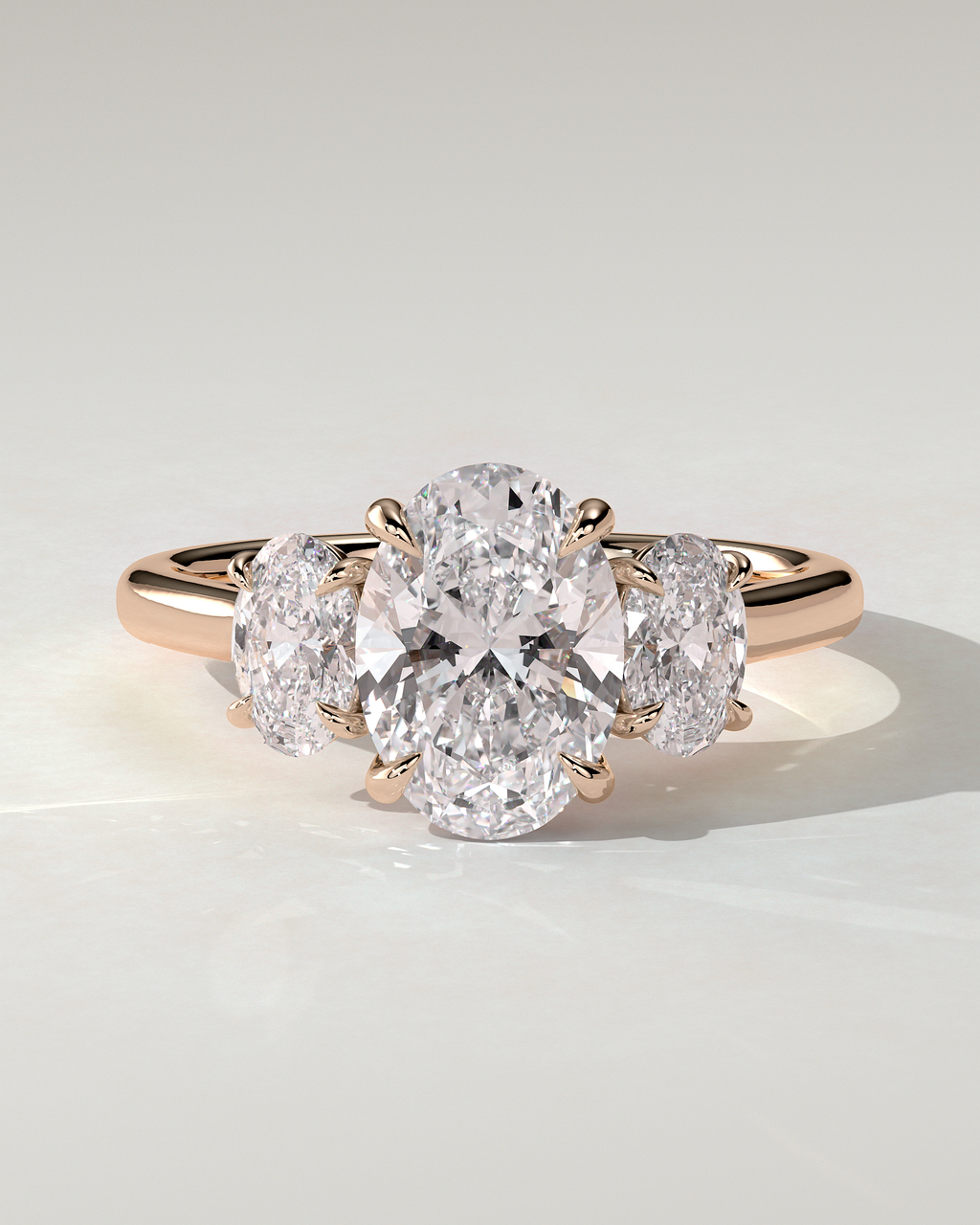 Isla Solitaire Oval Ring