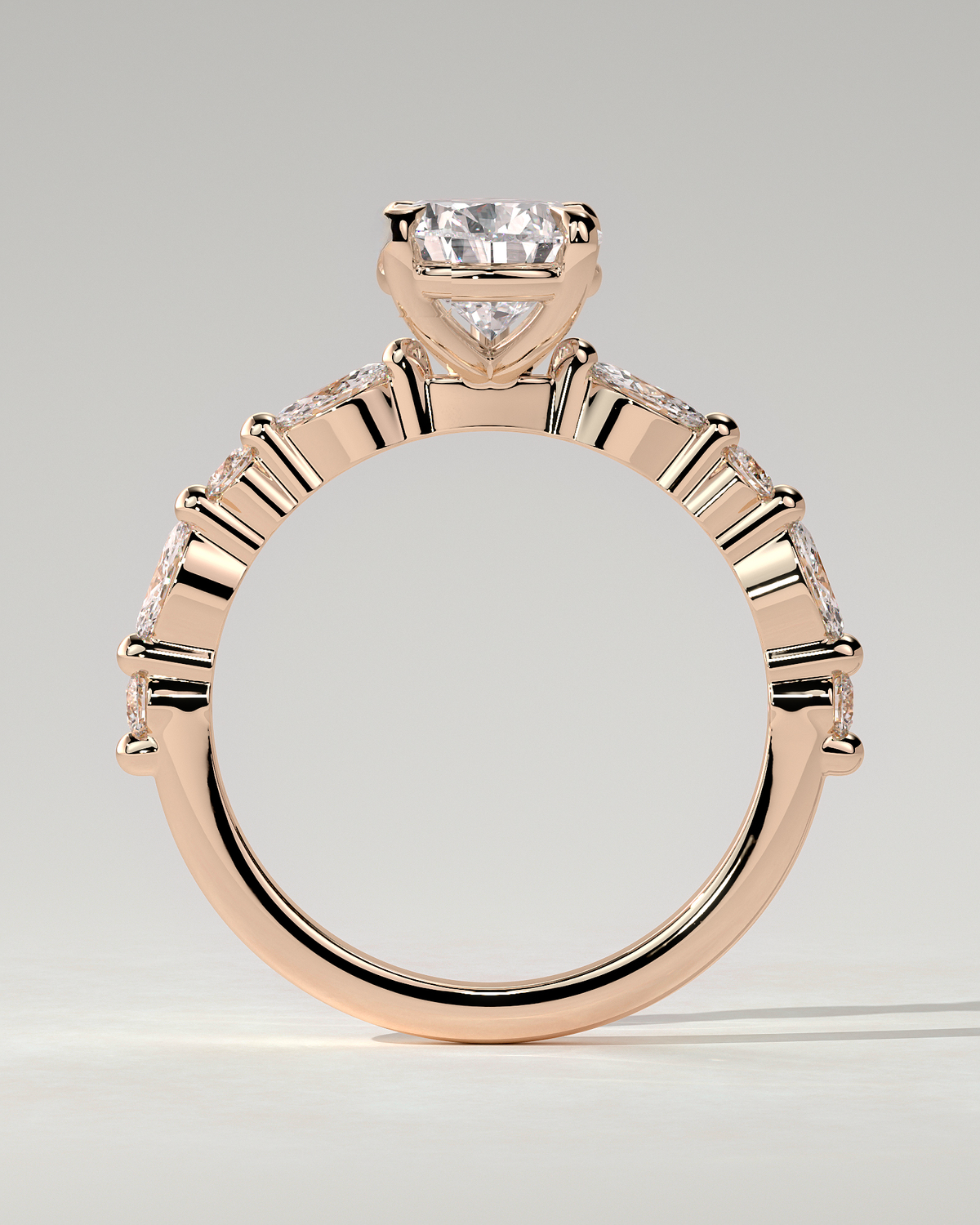 Jacinta Solitaire Pear Ring