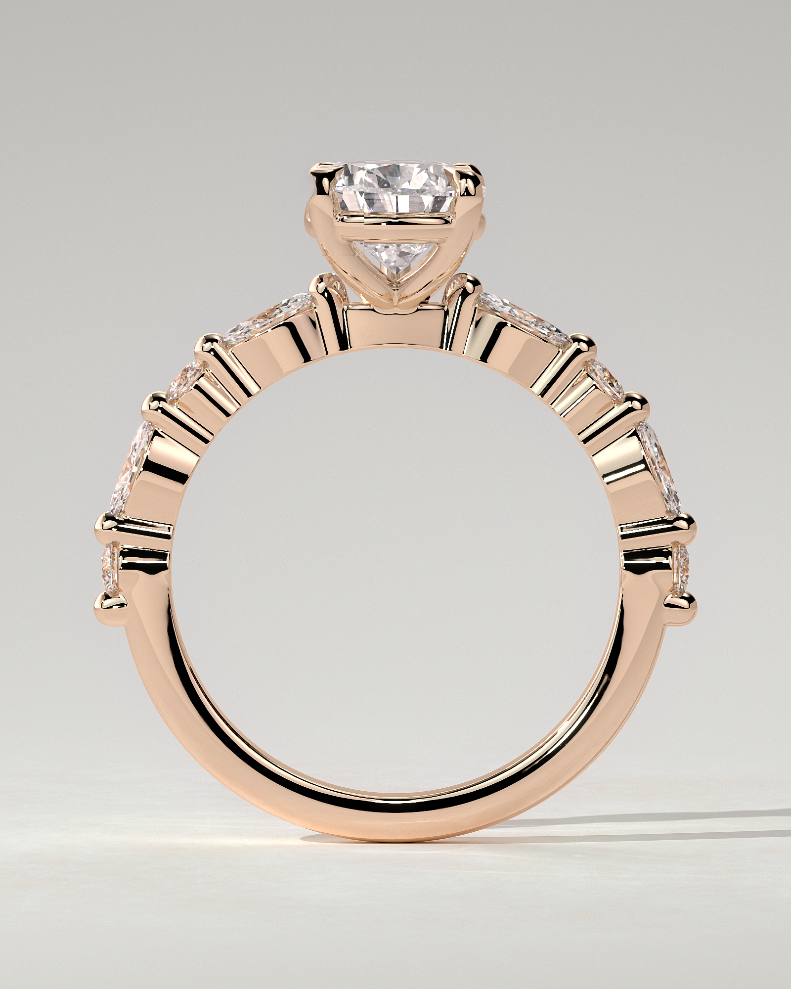 Jacinta Solitaire Pear Ring