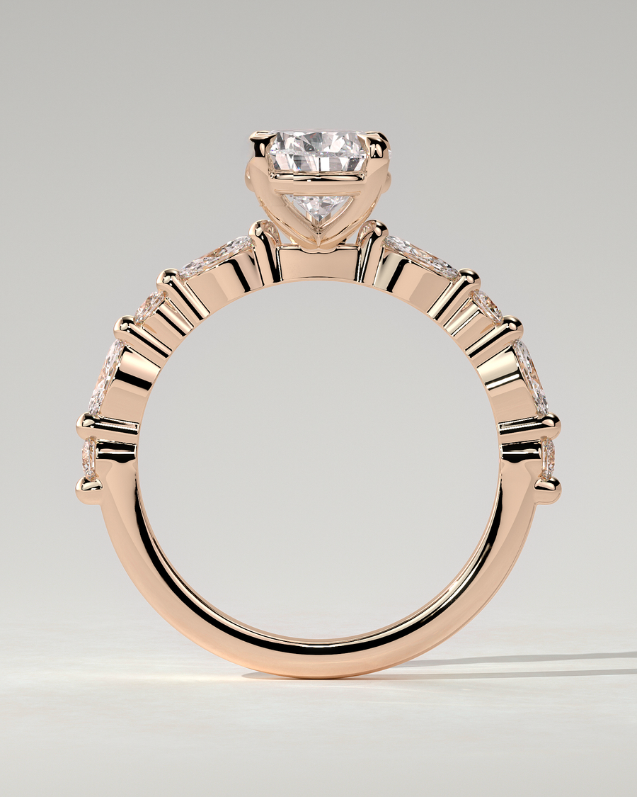 Jacinta Solitaire Pear Ring