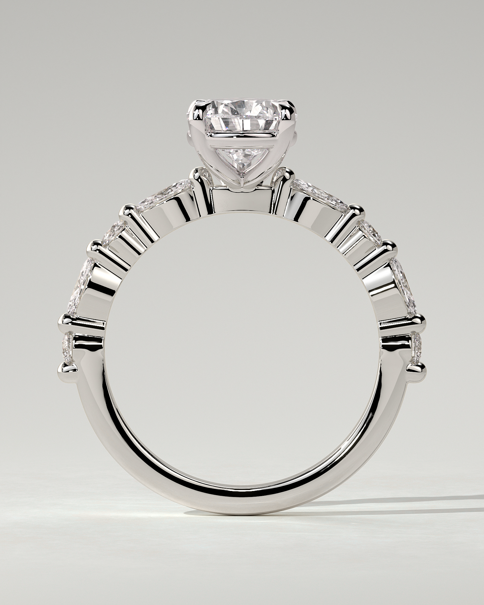 Jacinta Solitaire Pear Ring
