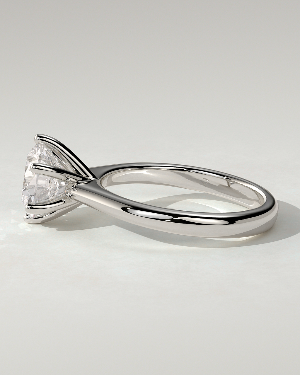 Jacqueline Solitaire Round Ring