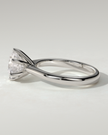 Jacqueline Solitaire Round Ring