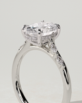 Jamie Solitaire Oval Ring