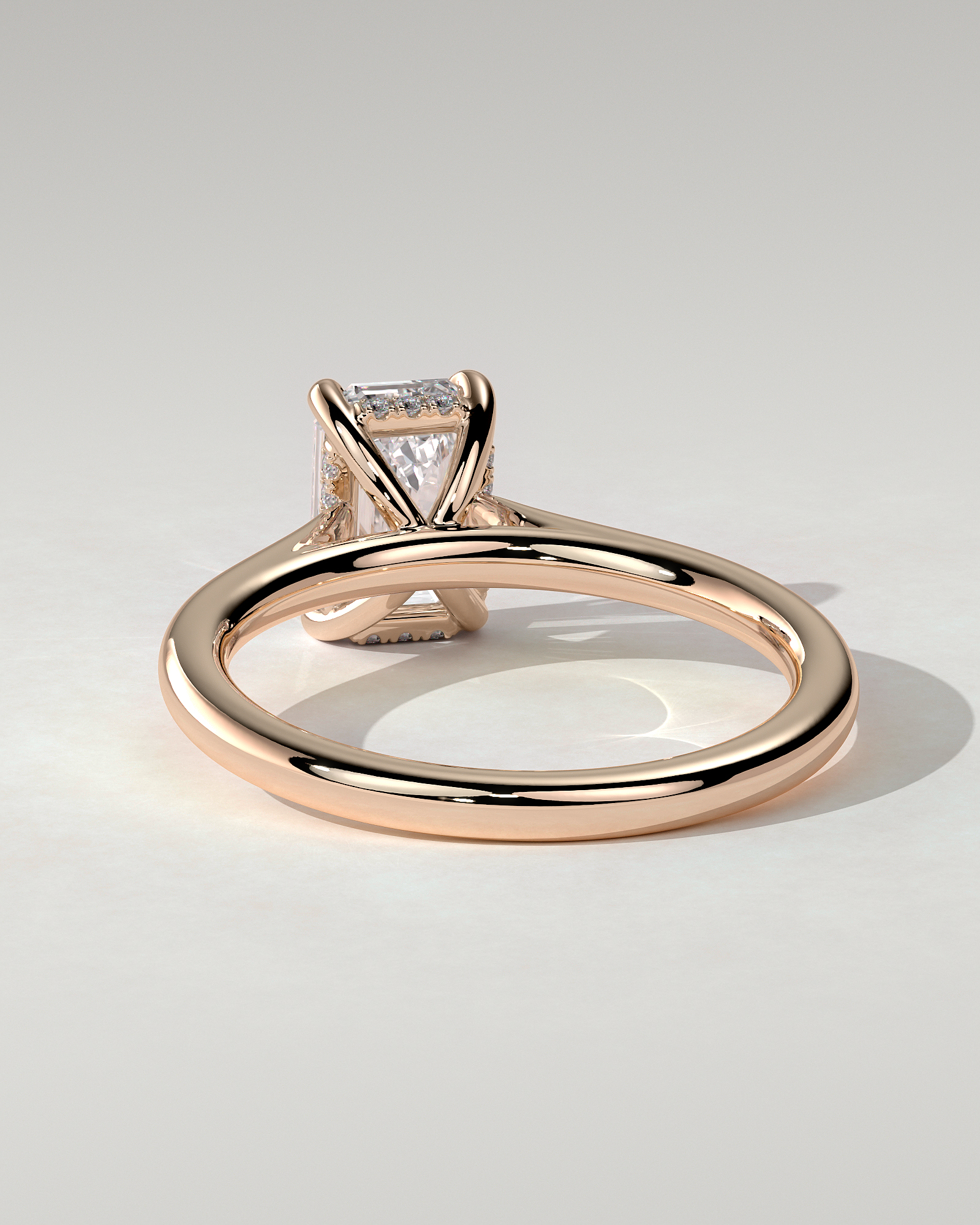 Jane Solitaire Emerald Ring