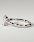 Jane Solitaire Emerald Ring