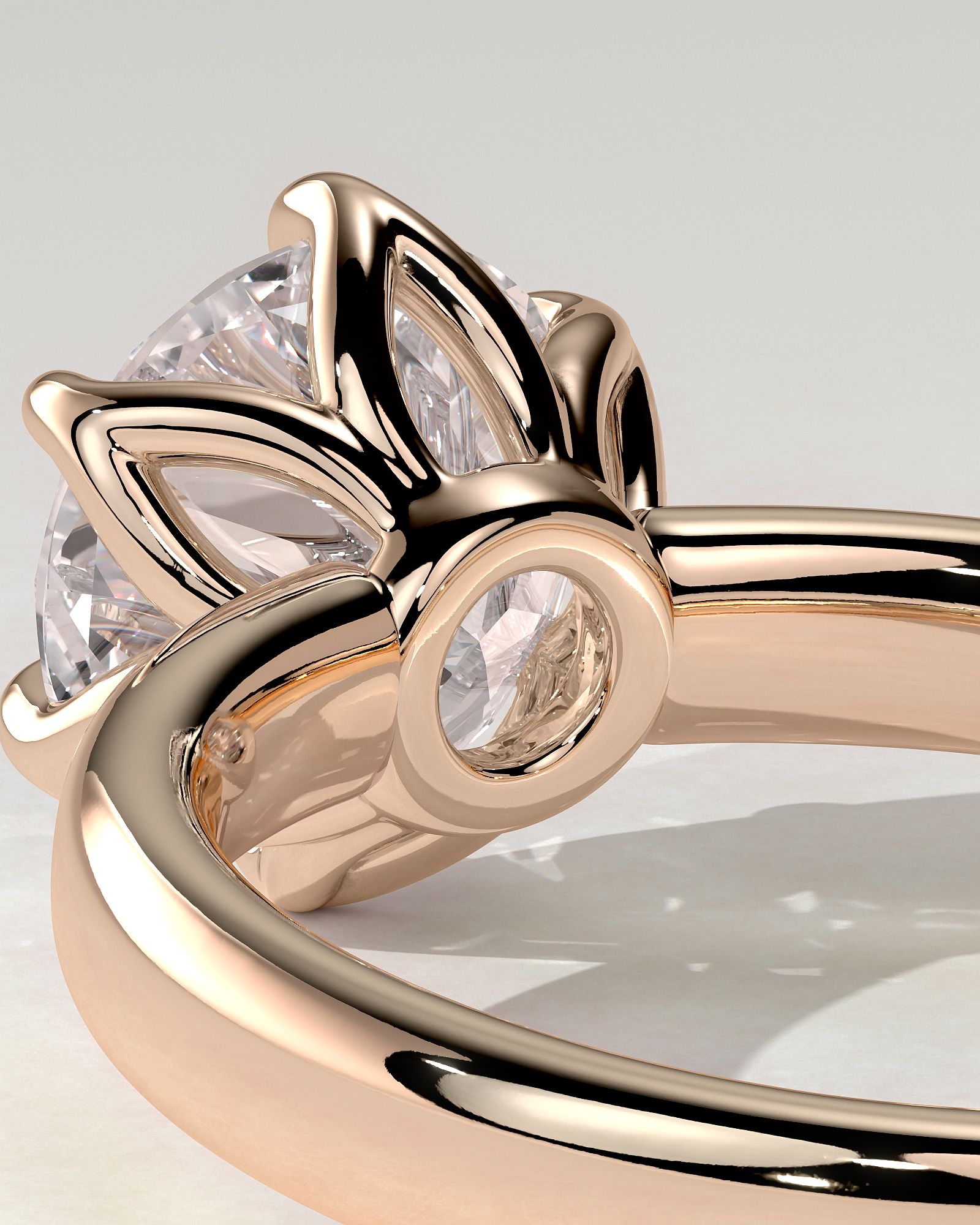 Jayden Solitaire Round Ring
