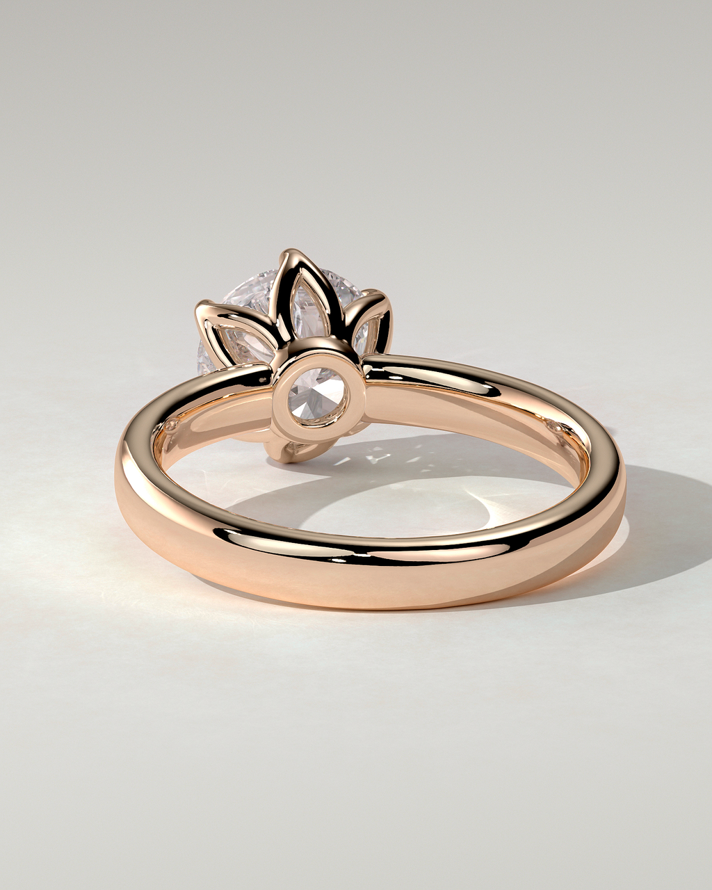 Jayden Solitaire Round Ring