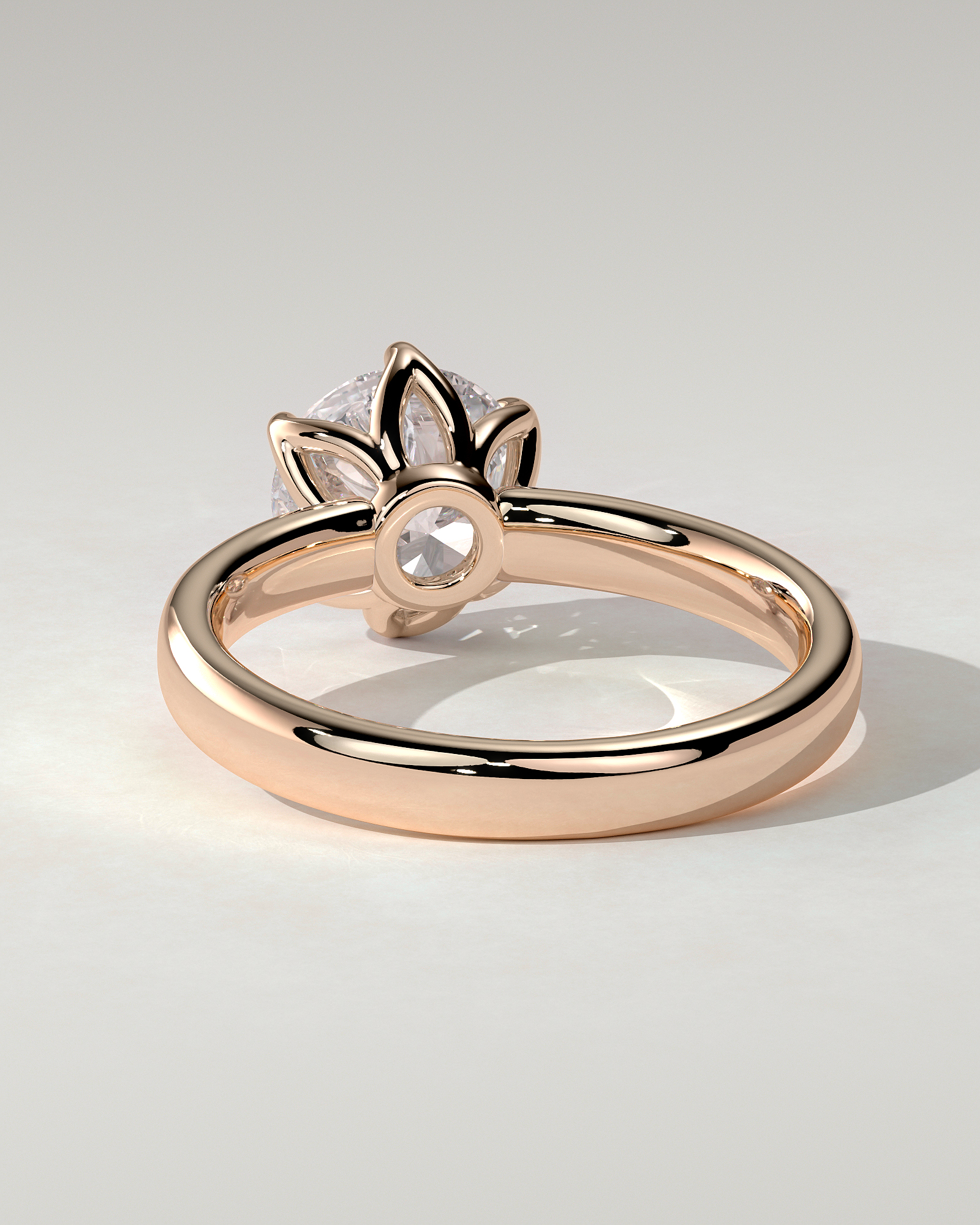 Jayden Solitaire Round Ring