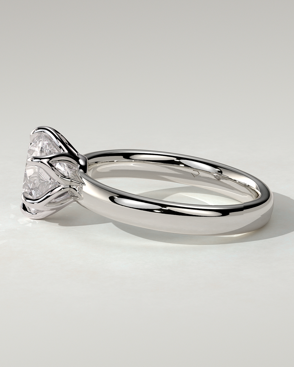 Jayden Solitaire Round Ring