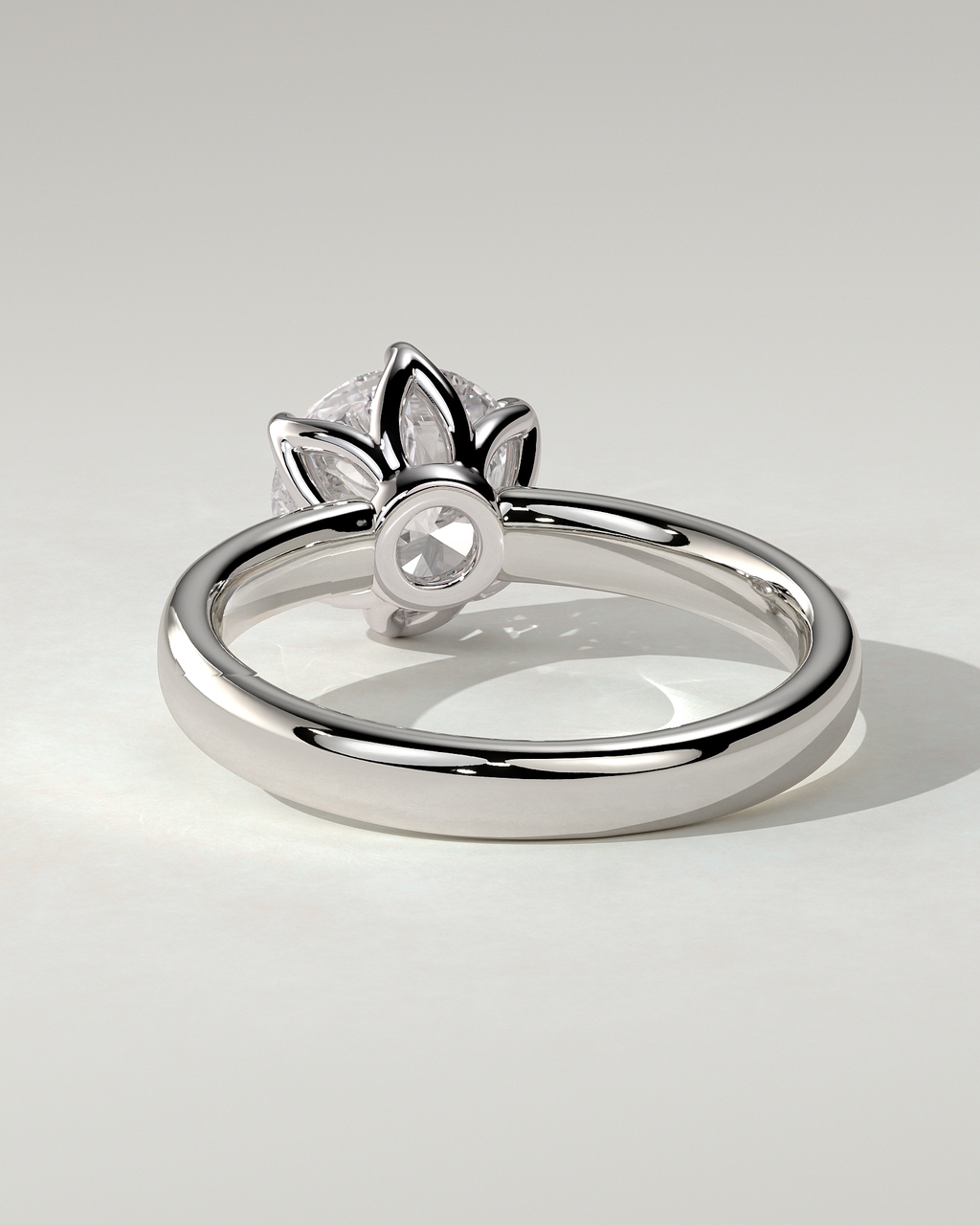Jayden Solitaire Round Ring
