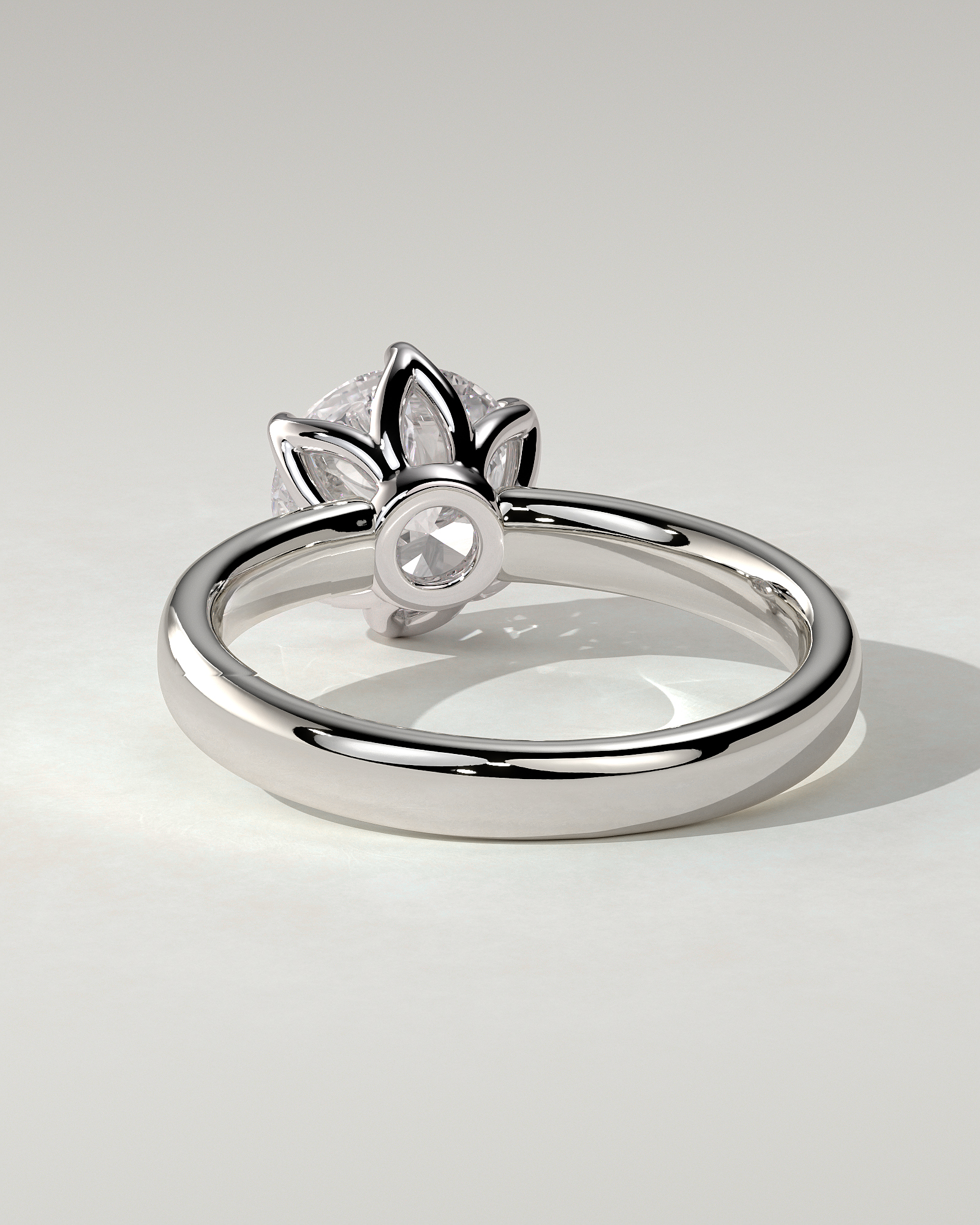 Jayden Solitaire Round Ring