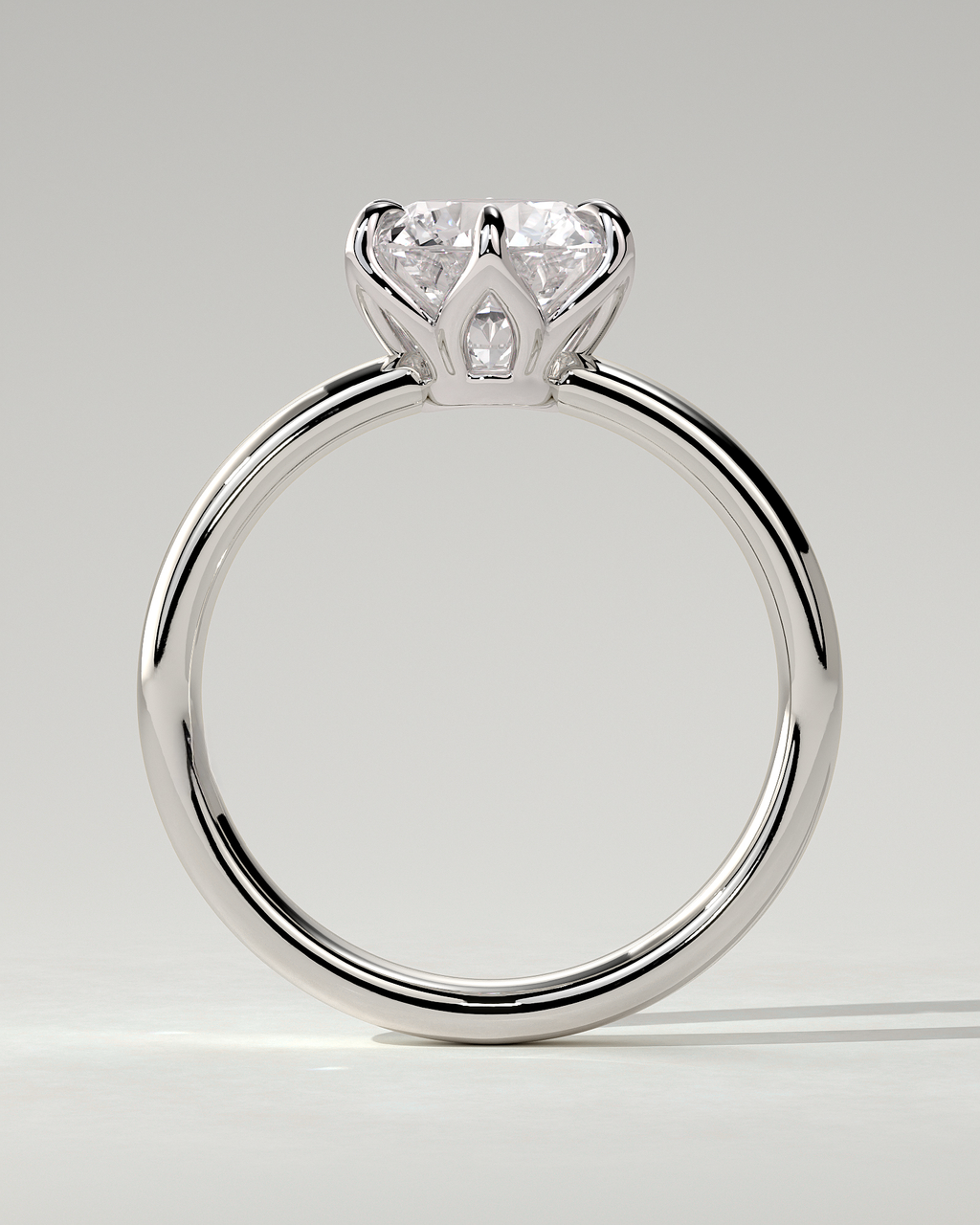 Jayden Solitaire Round Ring