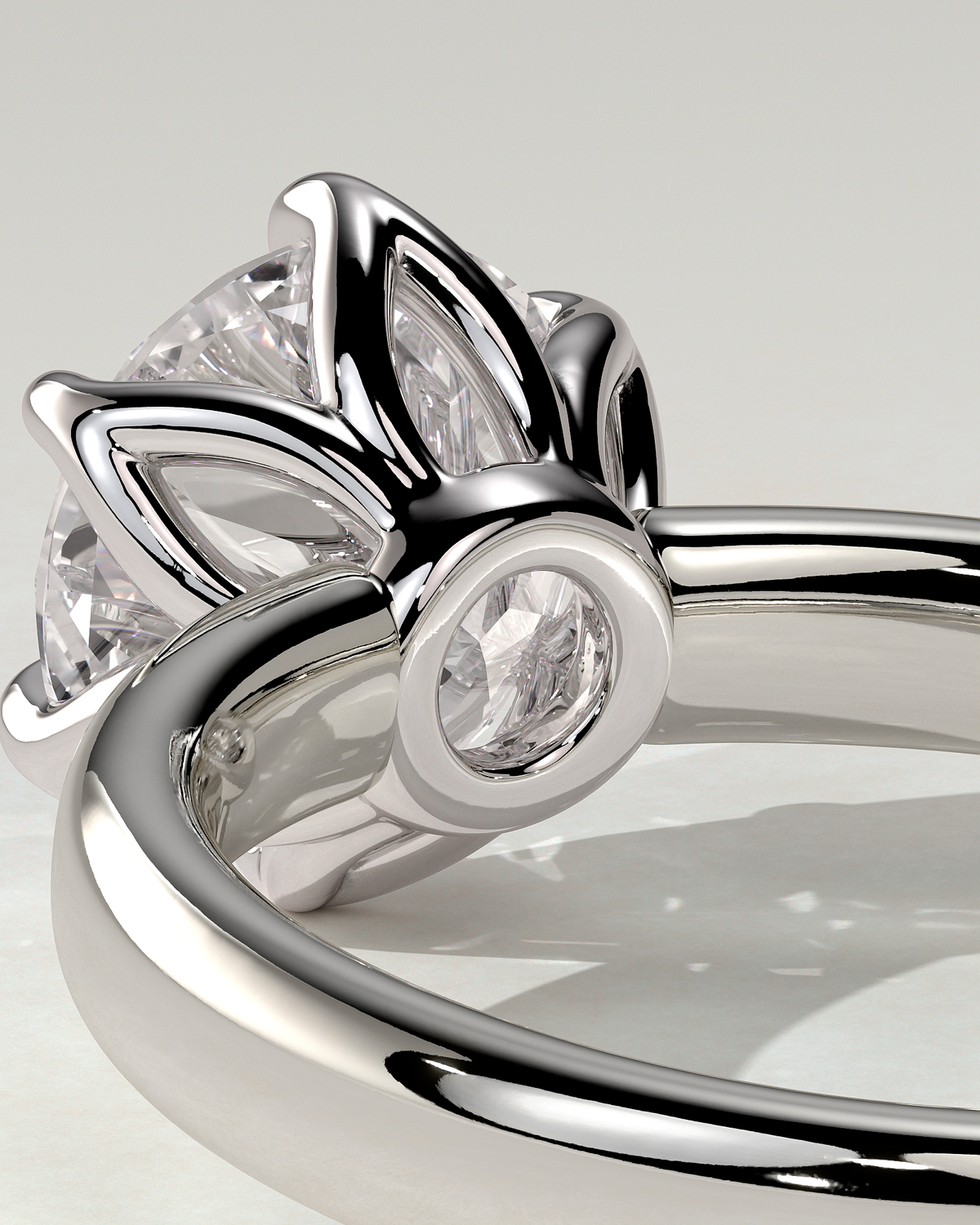 Jayden Solitaire Round Ring