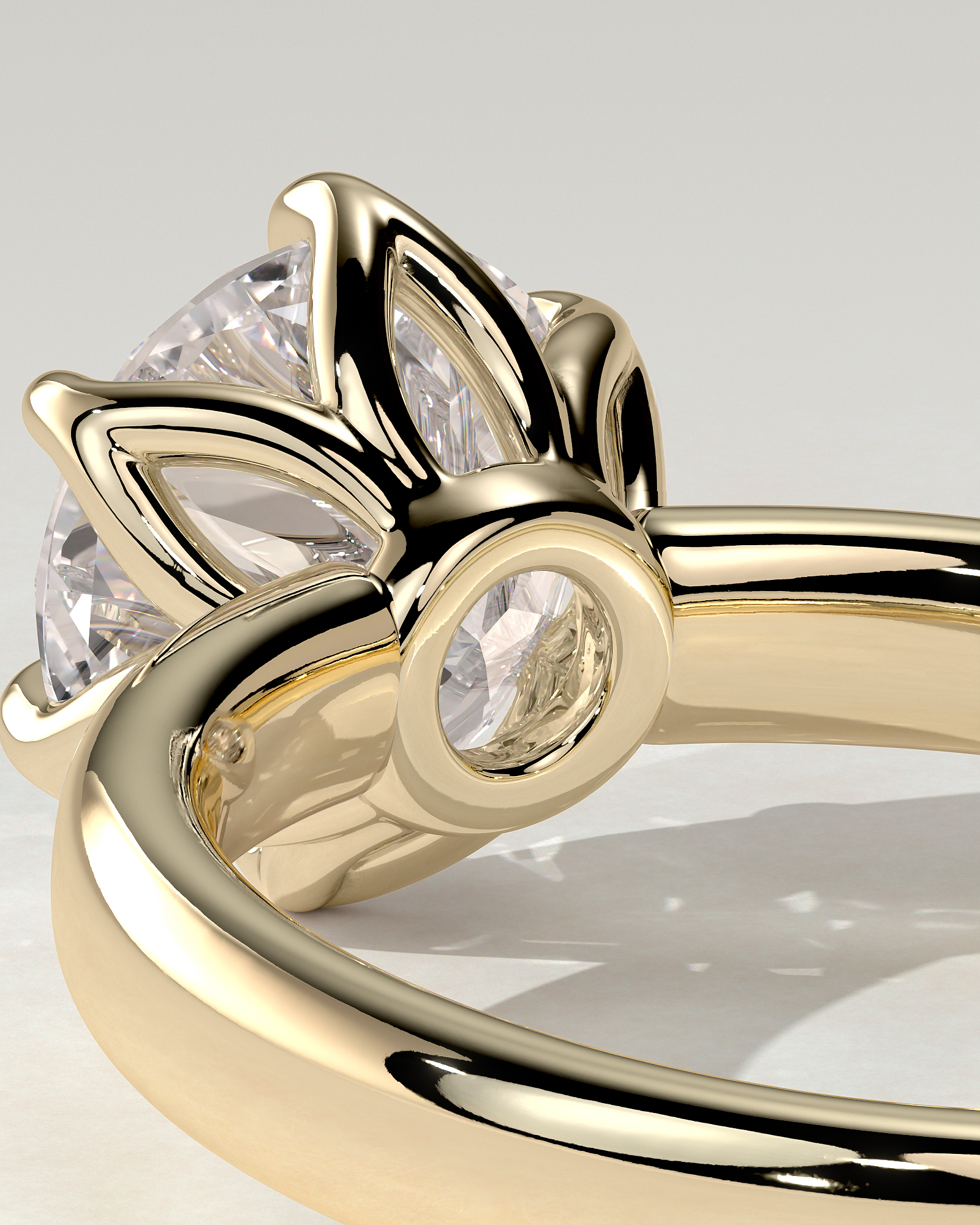 Jayden Solitaire Round Ring