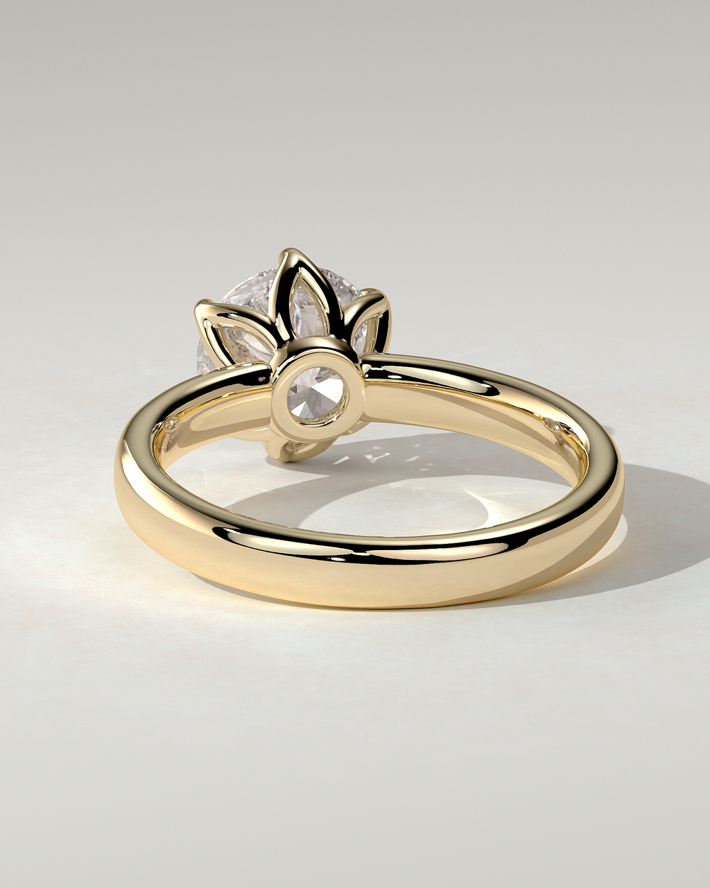 Jayden Solitaire Round Ring
