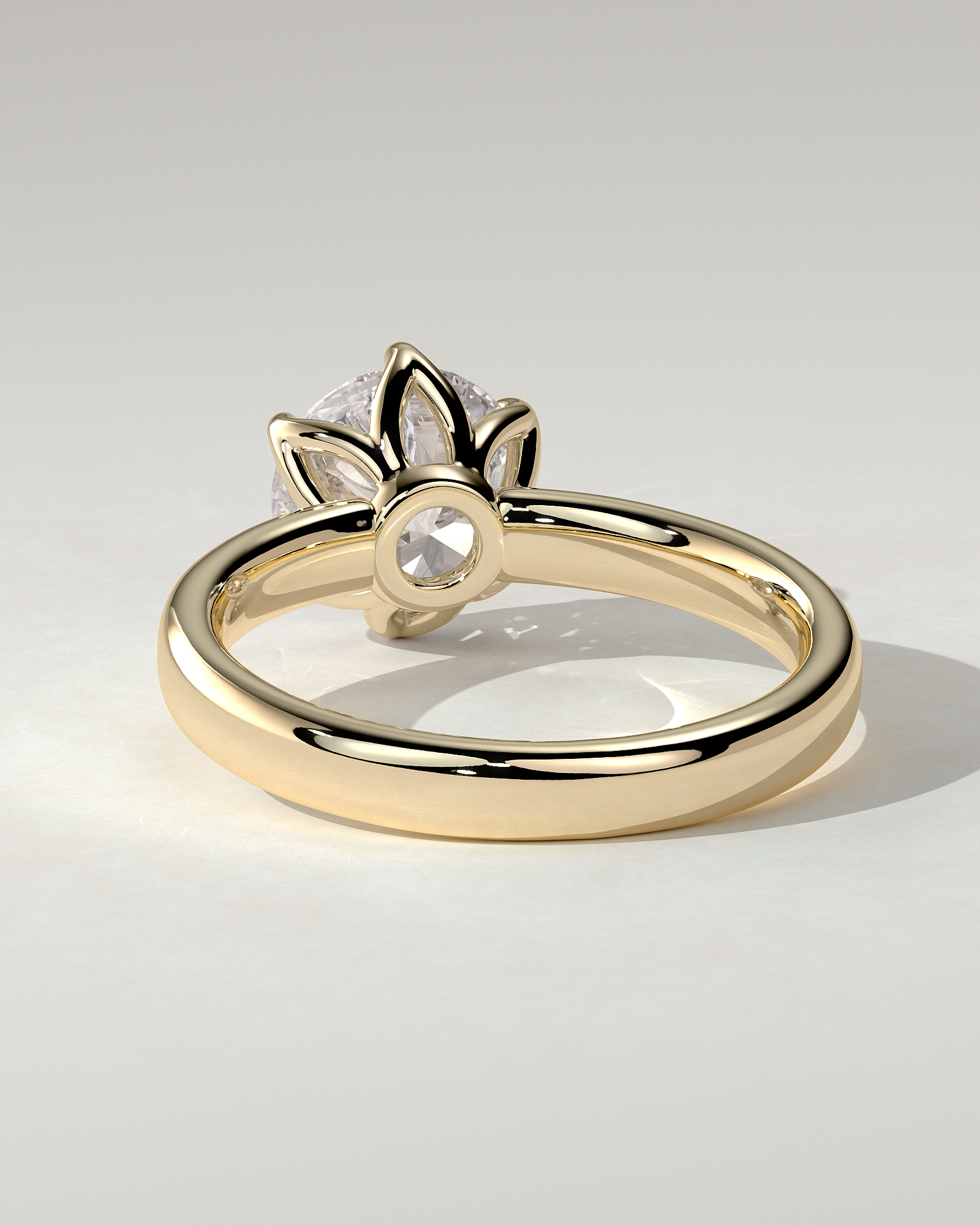 Jayden Solitaire Round Ring