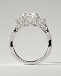 Jaylene Trilogy Round Ring