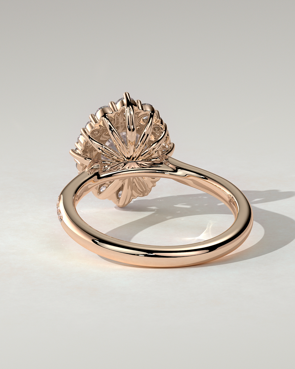 Jessica Halo Round Ring