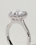 Jessica Halo Round Ring