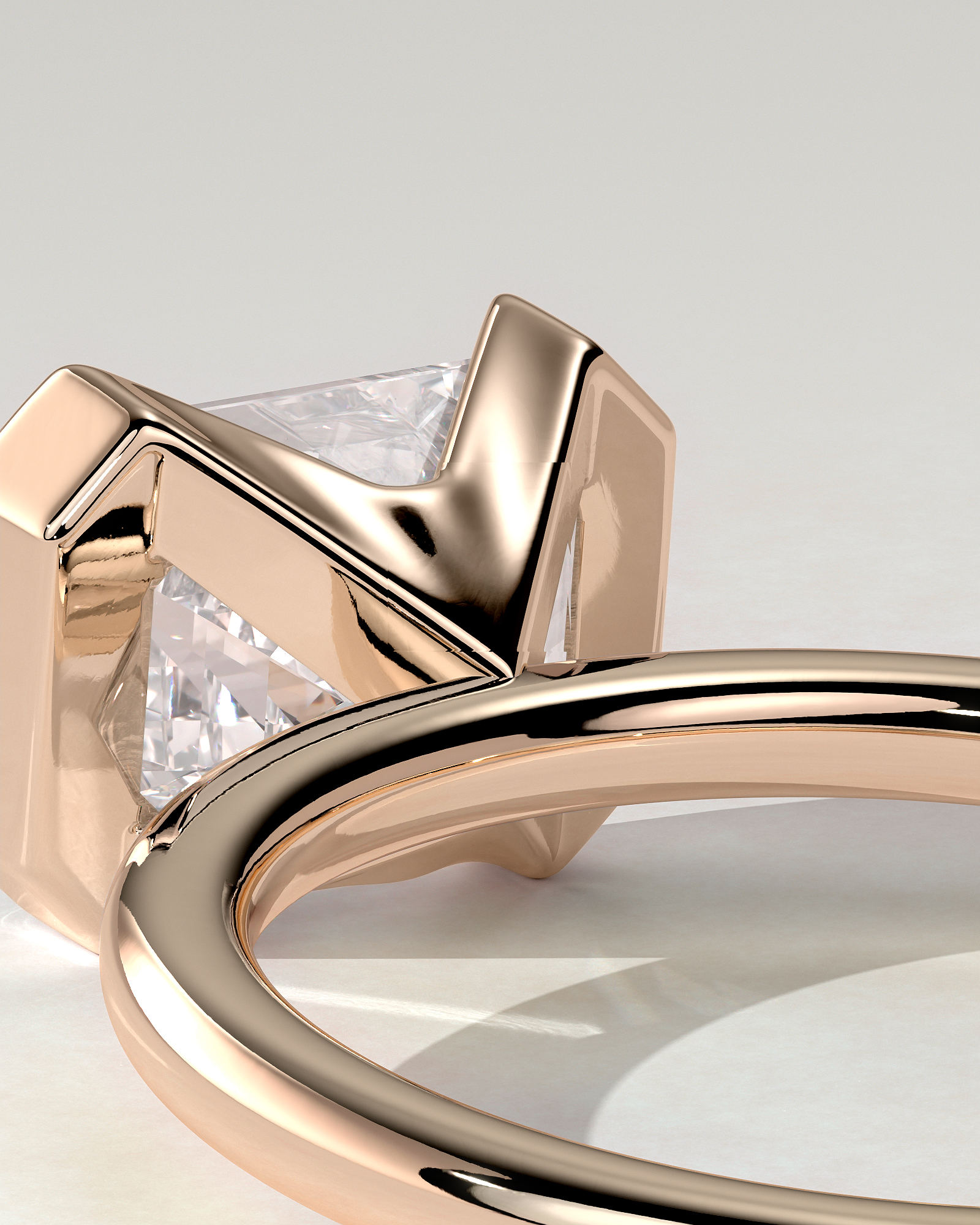 Jodie Bezel Emerald Ring