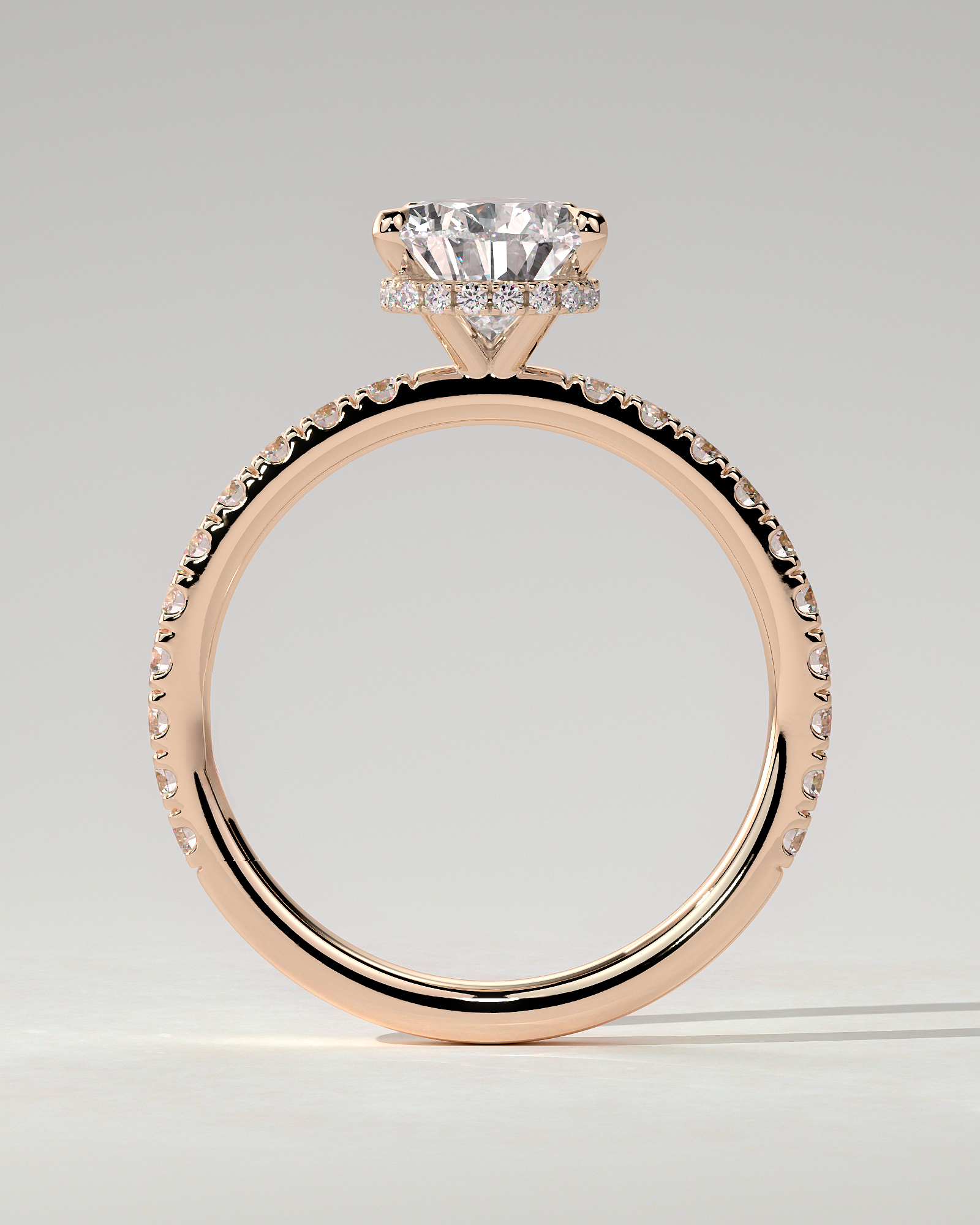 Jordanna Solitaire Pear Ring
