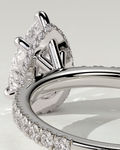 Jordanna Solitaire Pear Ring