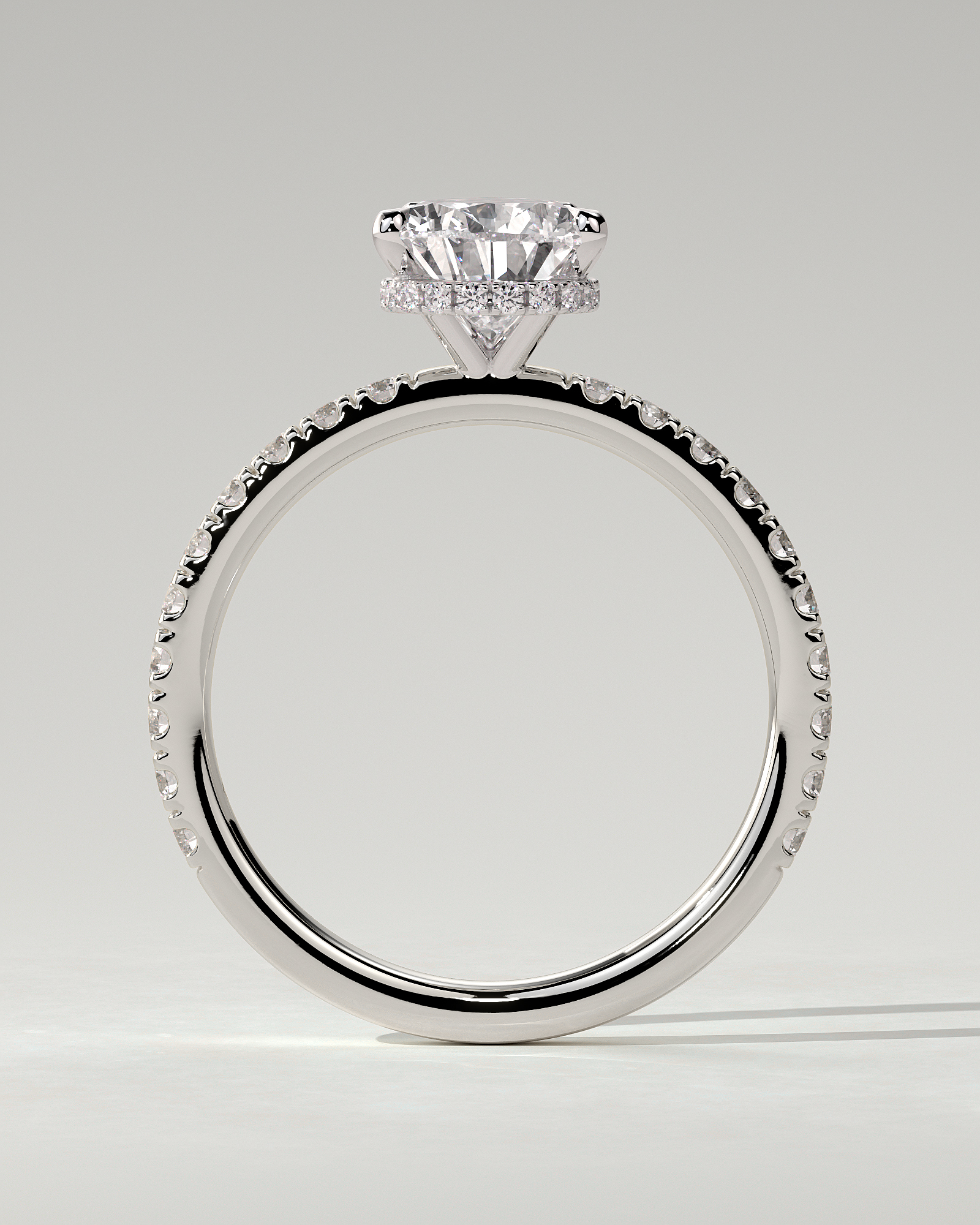 Jordanna Solitaire Pear Ring