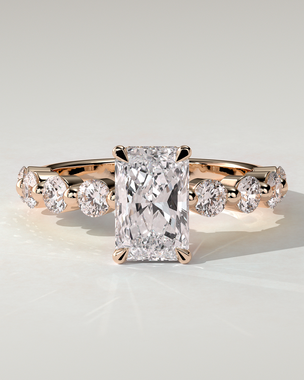 Josephine Solitaire Radiant Ring
