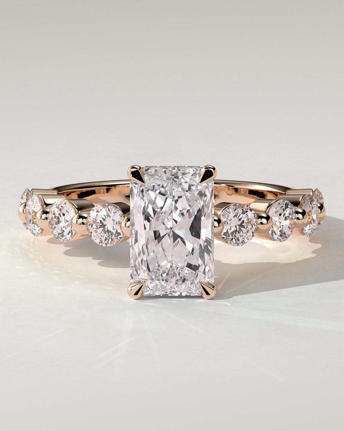 Josephine Solitaire Radiant Ring