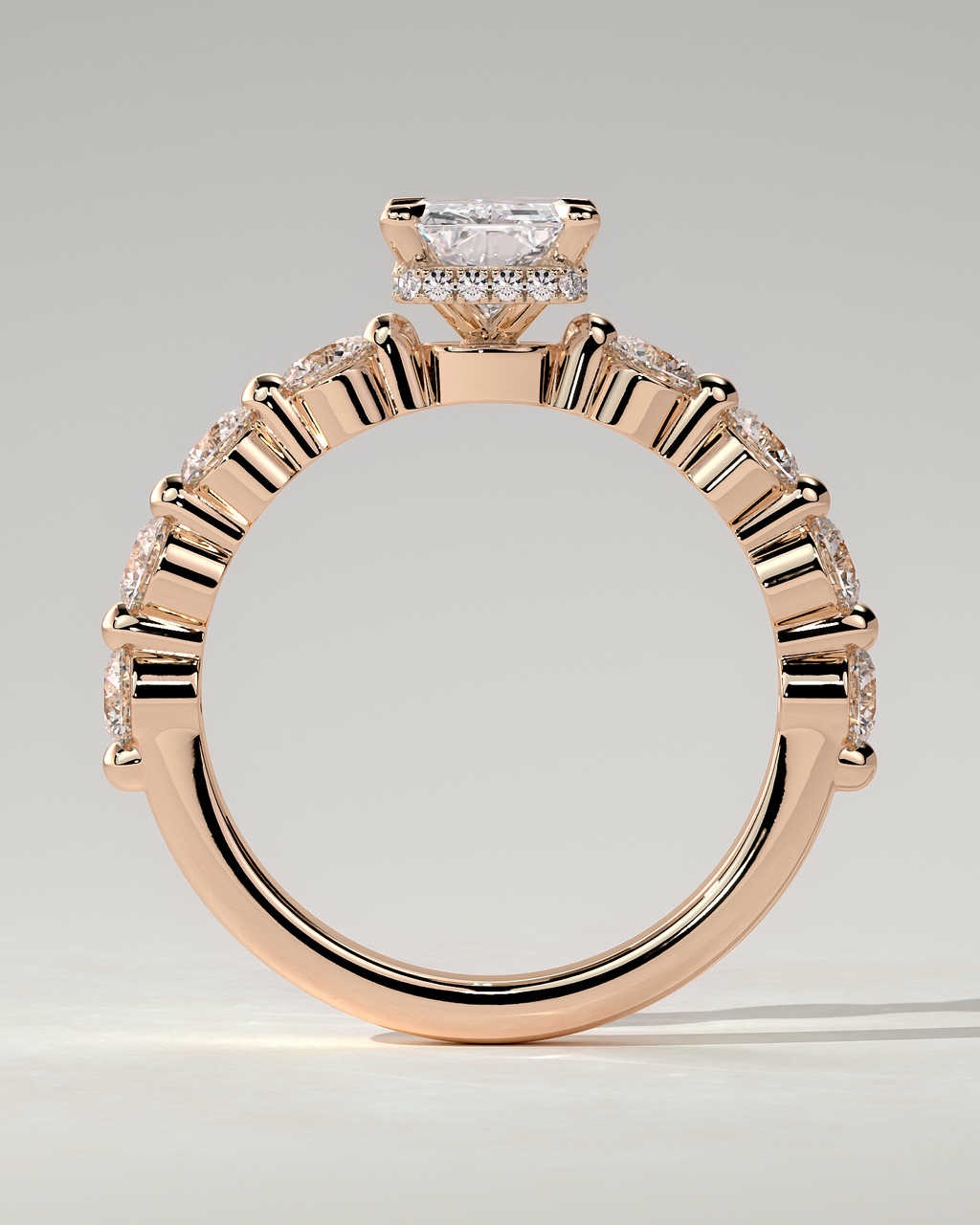 Josephine Solitaire Radiant Ring