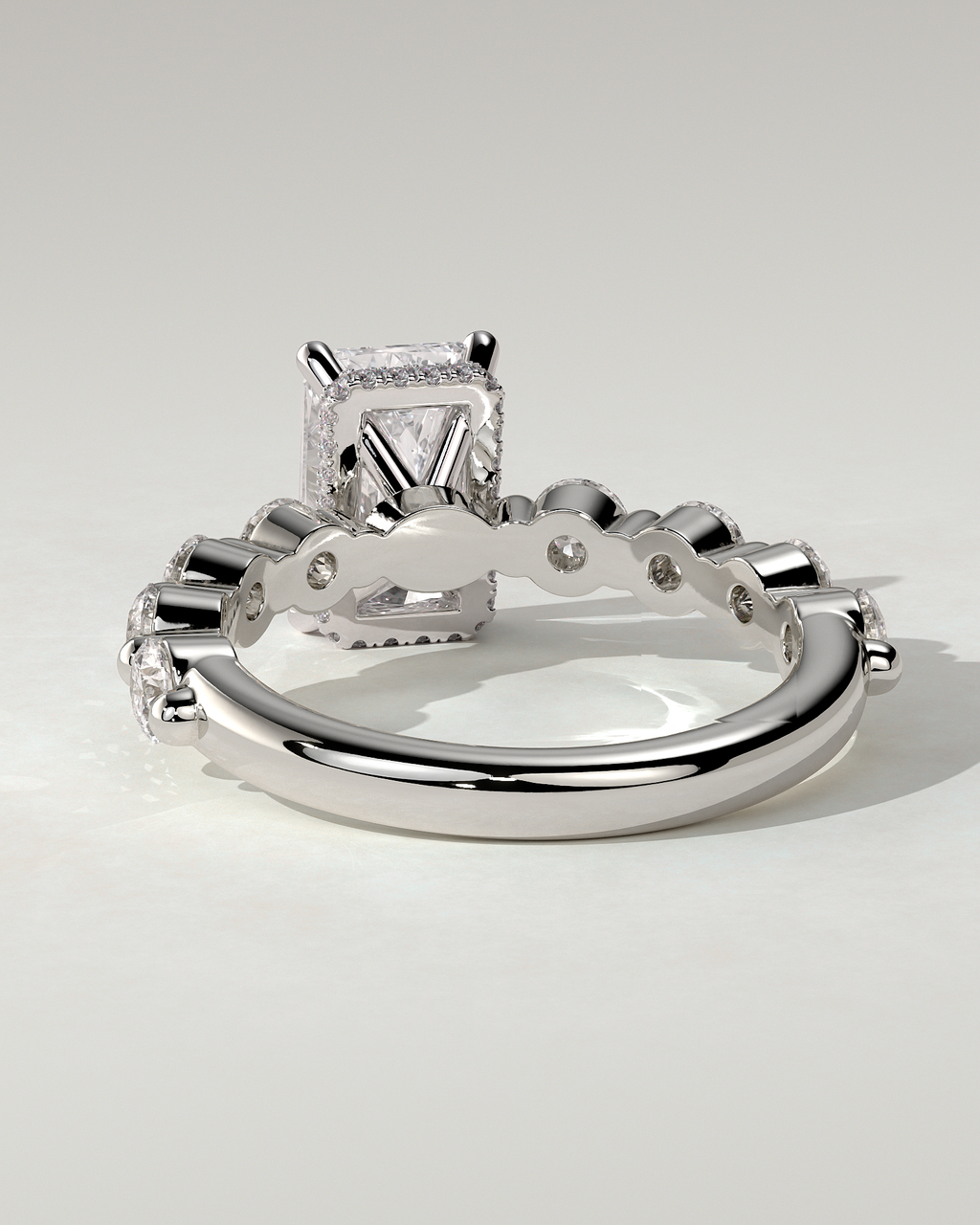 Josephine Solitaire Radiant Ring