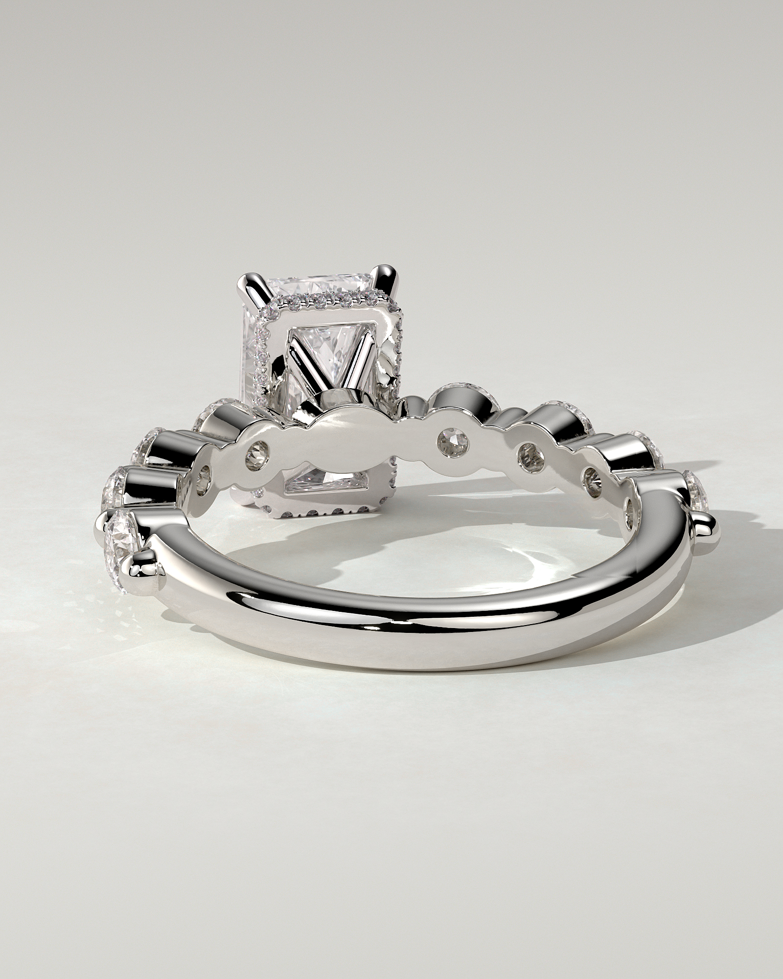 Josephine Solitaire Radiant Ring