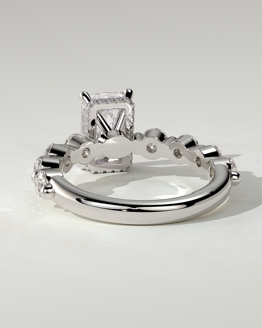 Josephine Solitaire Radiant Ring