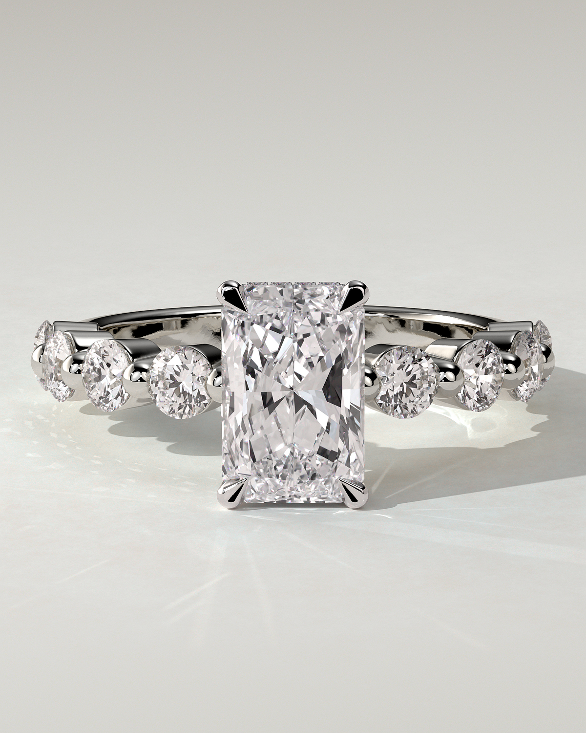 Josephine Solitaire Radiant Ring