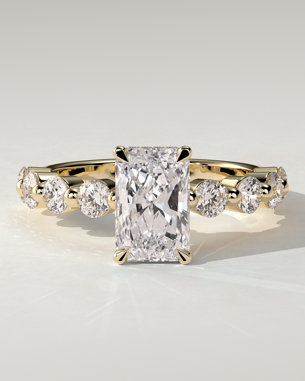 Josephine Solitaire Radiant Ring