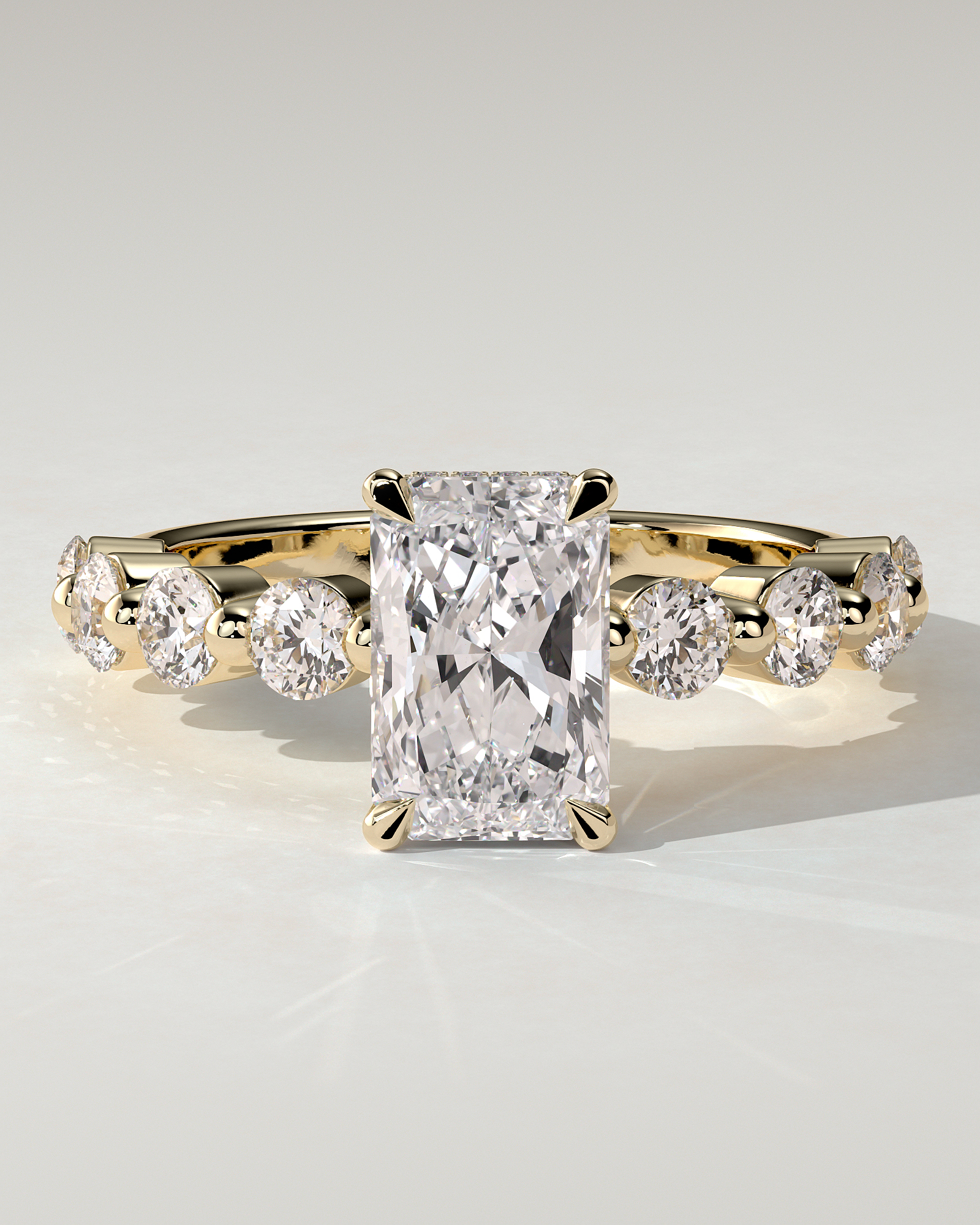 Josephine Solitaire Radiant Ring
